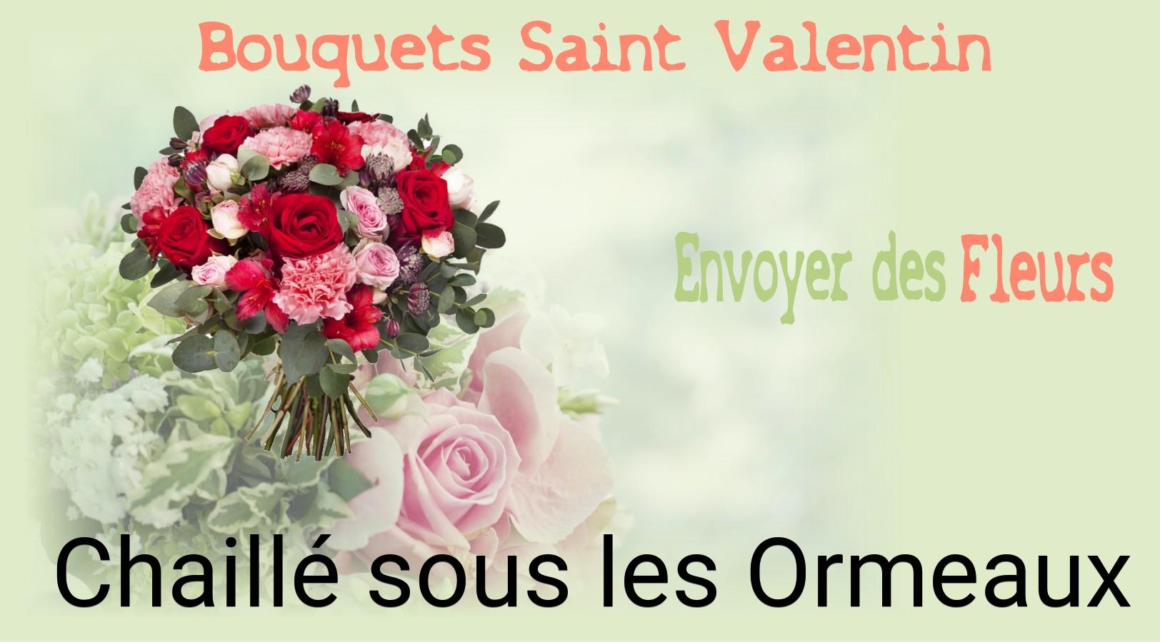 Roses de Saint-Valentin livrées à Chaillé-sous-les-Ormeaux